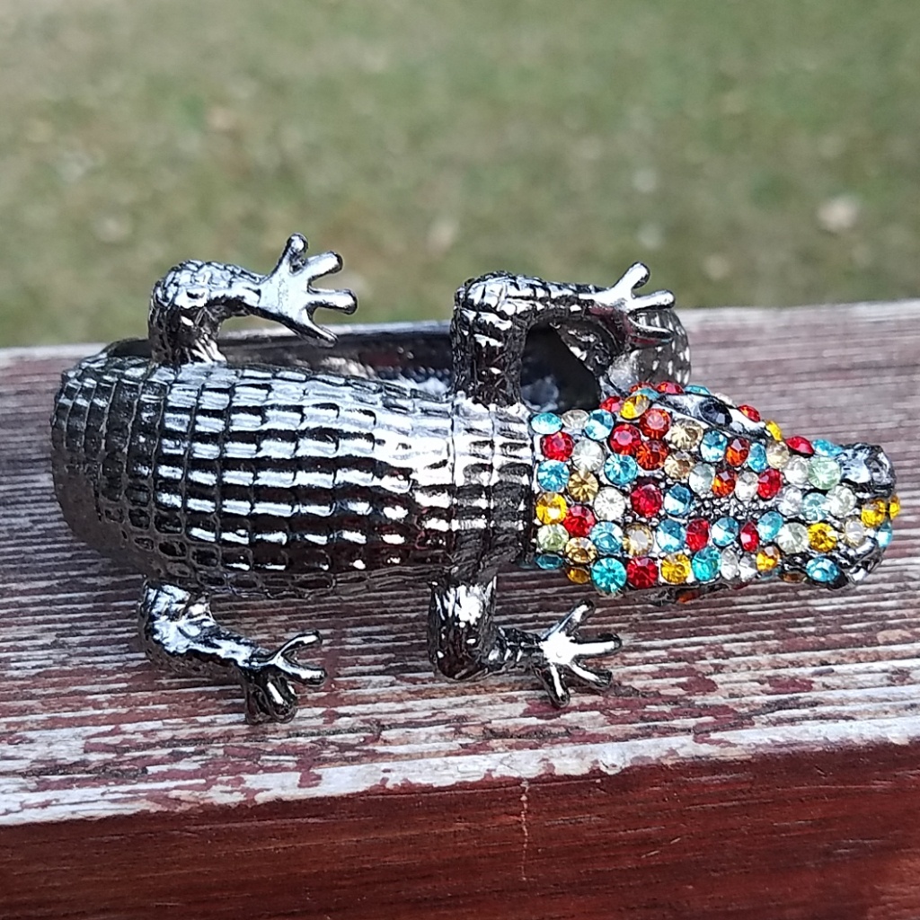 Alligator Bracelets Costume Jewelry